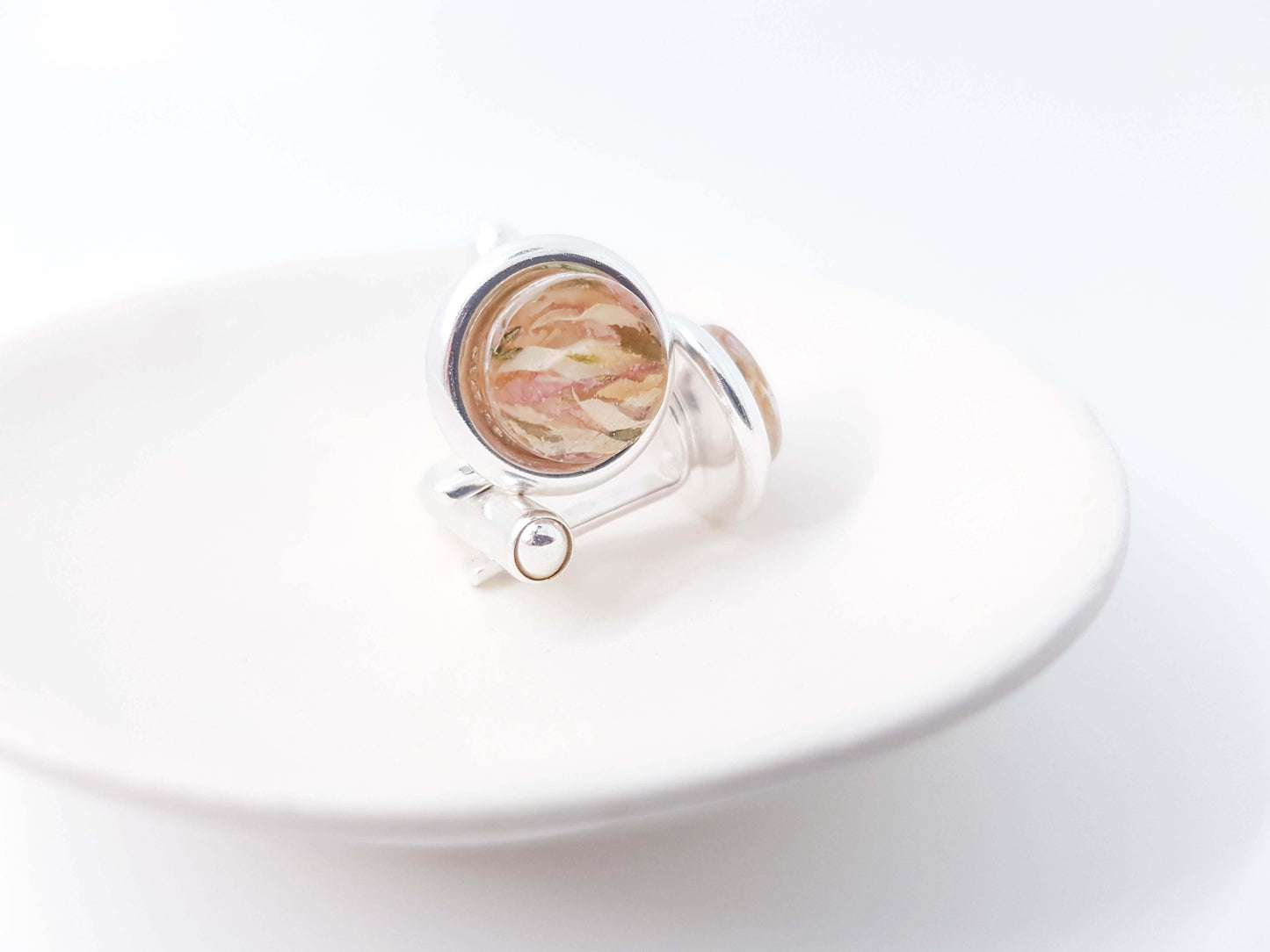 JACK - Boutons de manchette de mariage ROND 10mm - ARGENT