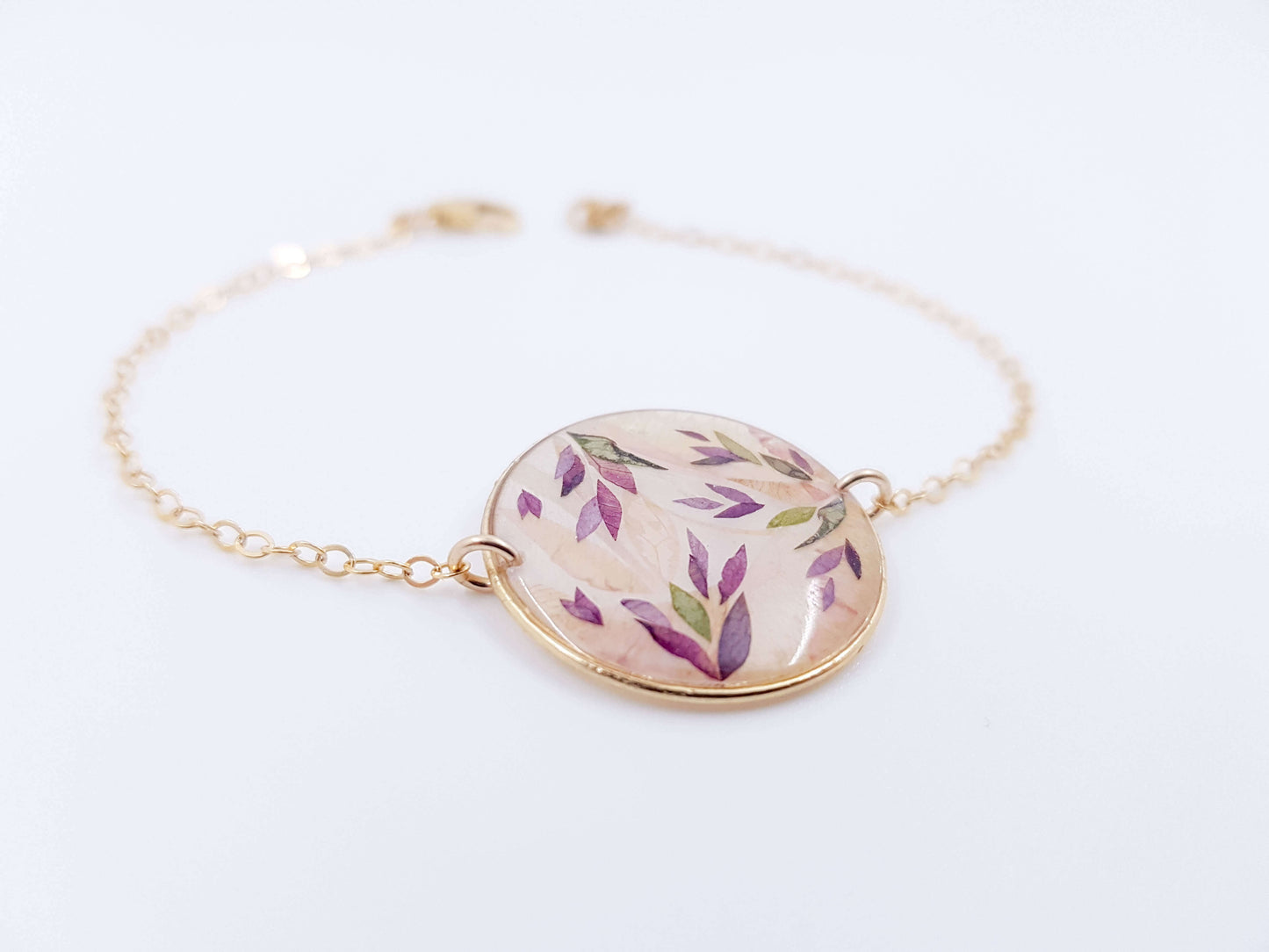 JASMINE - Bracelet de mariage plat cerclé ROND (et autres formes) OR et ARGENT