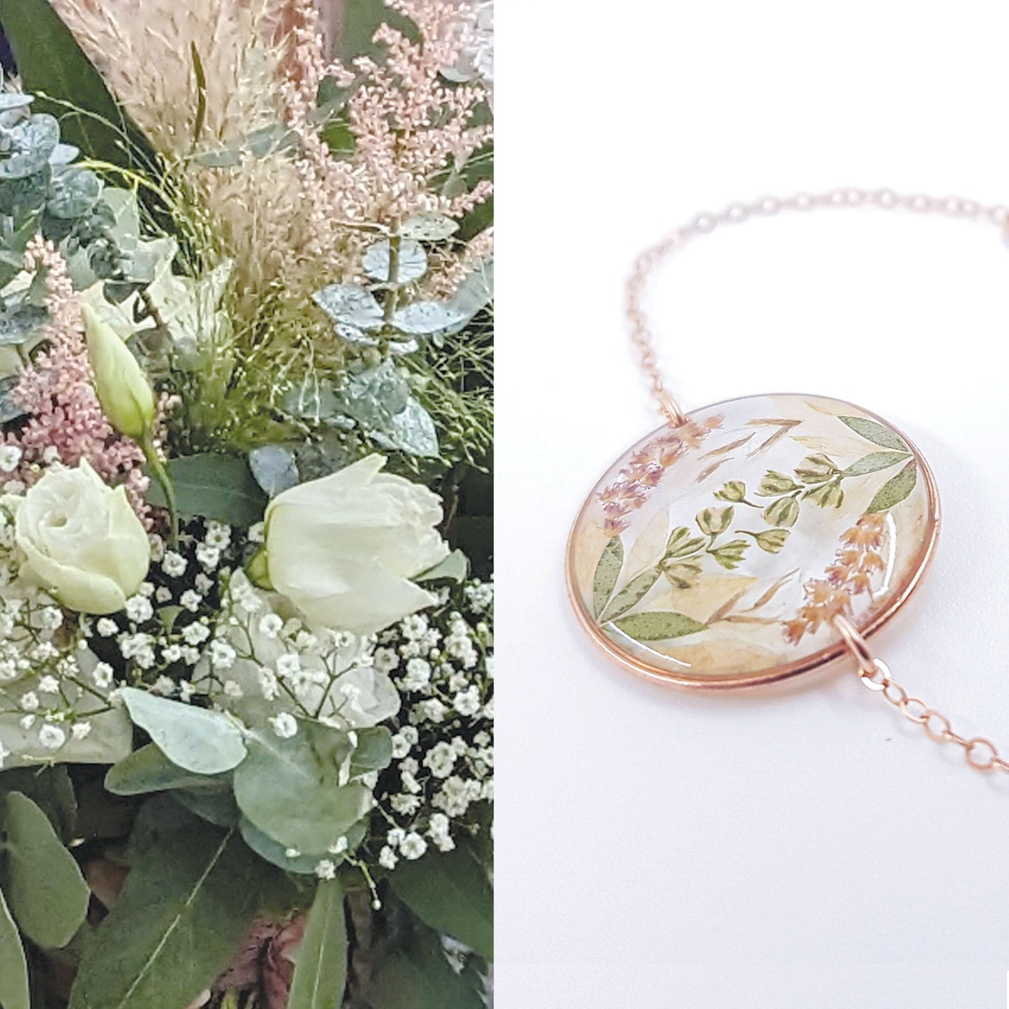 ZÉLIE - Bracelet de mariage plat cerclé ROND OR ROSE