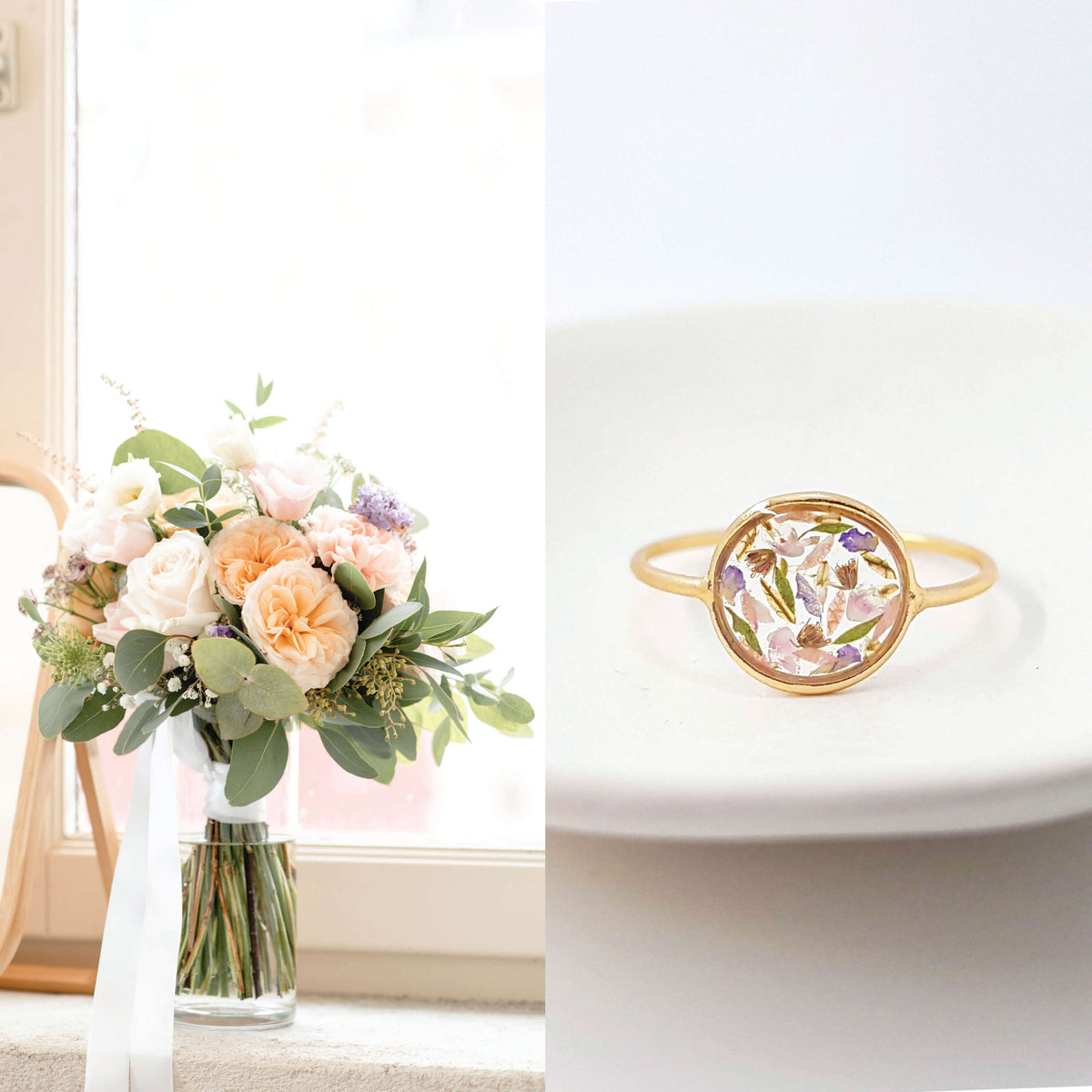 APOLLINE - Bague de mariage évidée OR et ARGENT