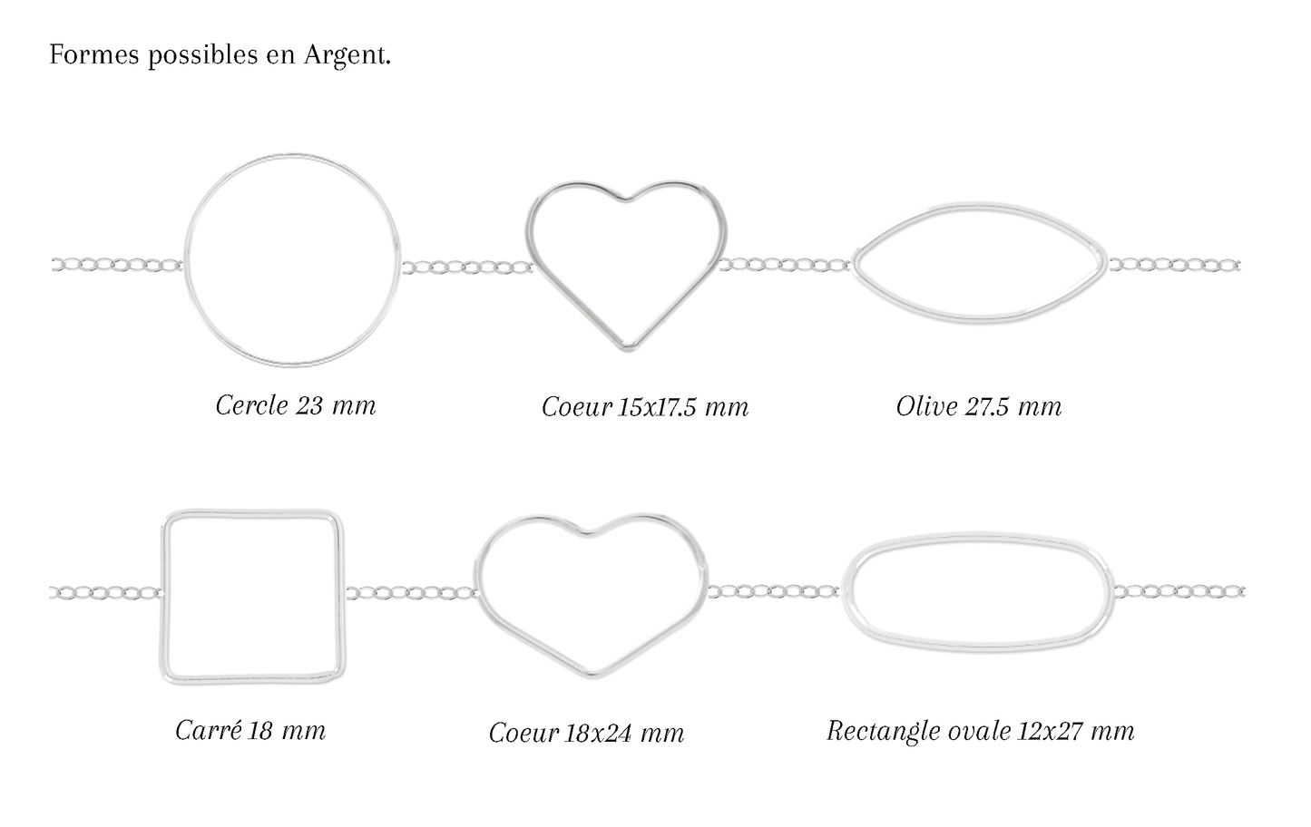 FORFAIT BRACELET ESSENTIEL - Bracelet de mariage plat cerclé OR et ARGENT (Plusieurs formes)