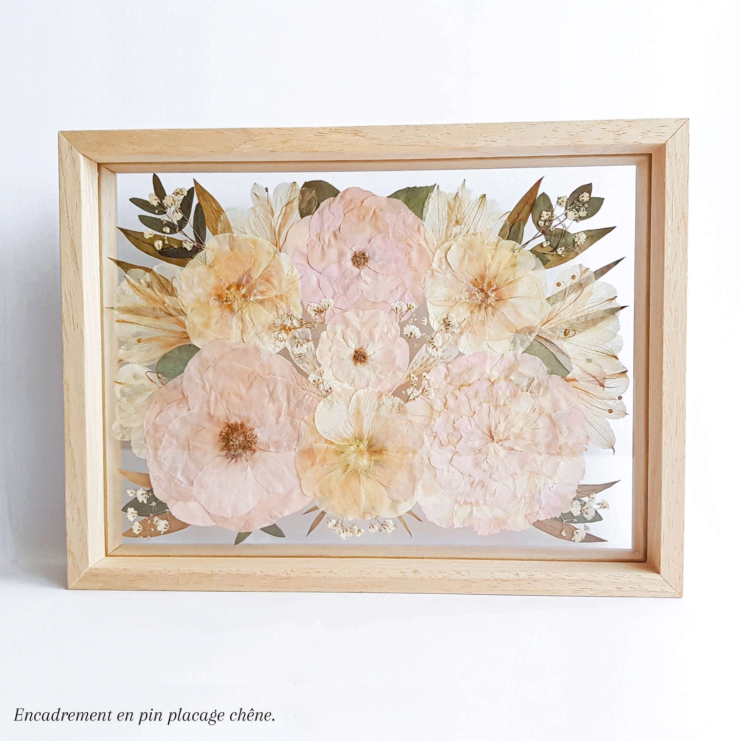 Tableau floral - Cadre A4