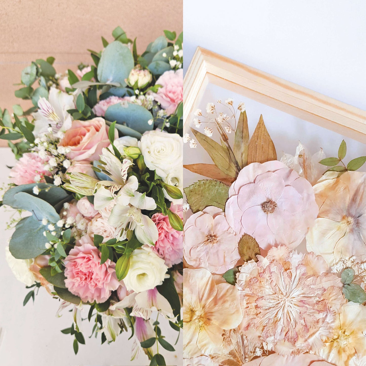 Tableau floral - Cadre A3