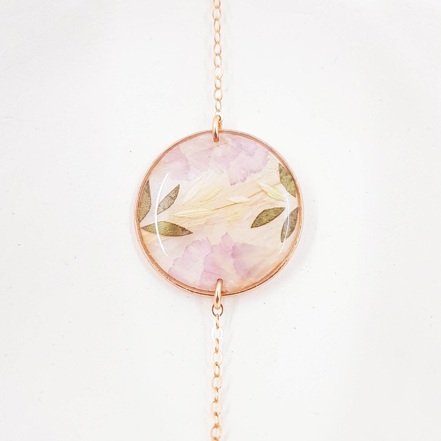 ZÉLIE - Bracelet de mariage plat cerclé ROND OR ROSE