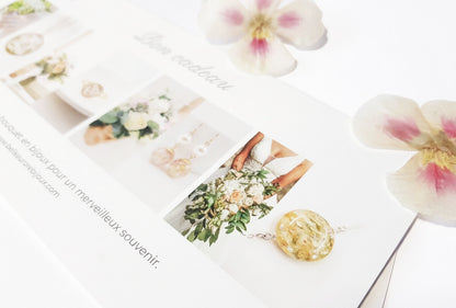 Bon cadeau Upcycling de bouquet ou fleur sentimentale.