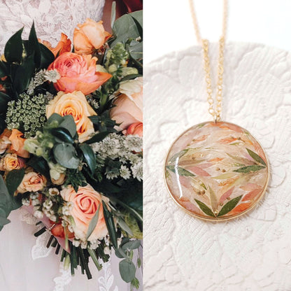 KATE - Collier de mariage plat cerclé ROND (et autres formes) OR et ARGENT