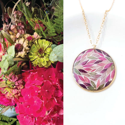 KATE - Collier de mariage plat cerclé ROND (et autres formes) OR et ARGENT