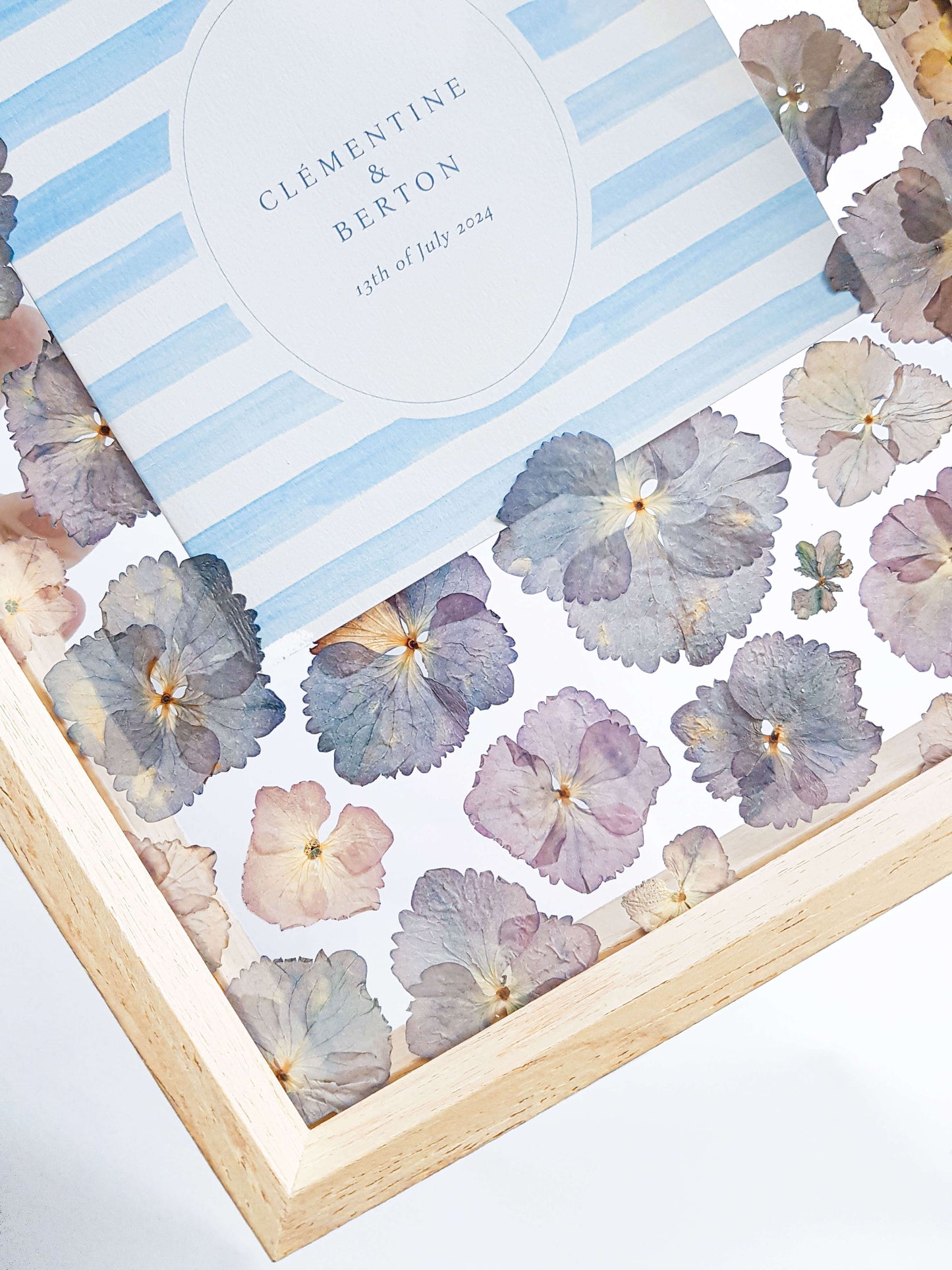 Tableau floral A4 : Votre faire-part & votre bouquet