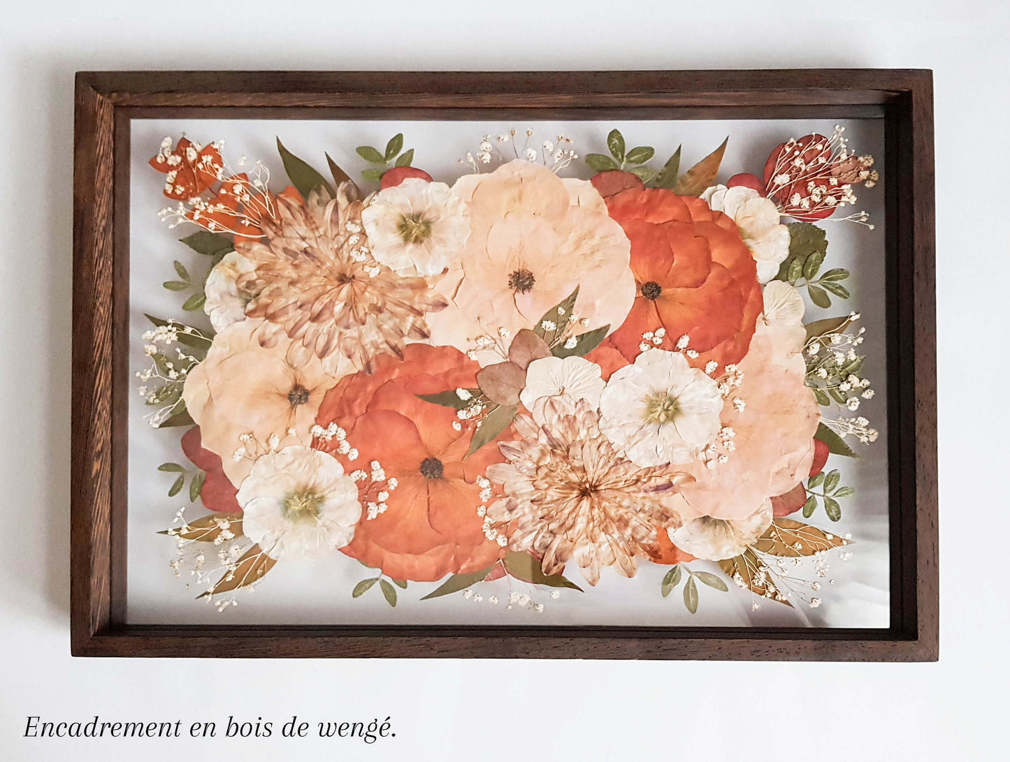 Tableau floral - Cadre A3