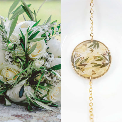 JASMINE - Bracelet de mariage plat cerclé ROND (et autres formes) OR et ARGENT