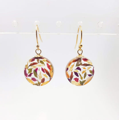 PALOMA - Boucles d'oreilles de mariage PETIT ROND 15 mm