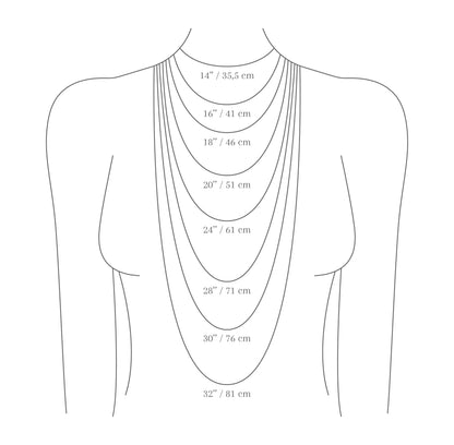 ESMÉE - Collier de mariage petit pendentif GOUTTE